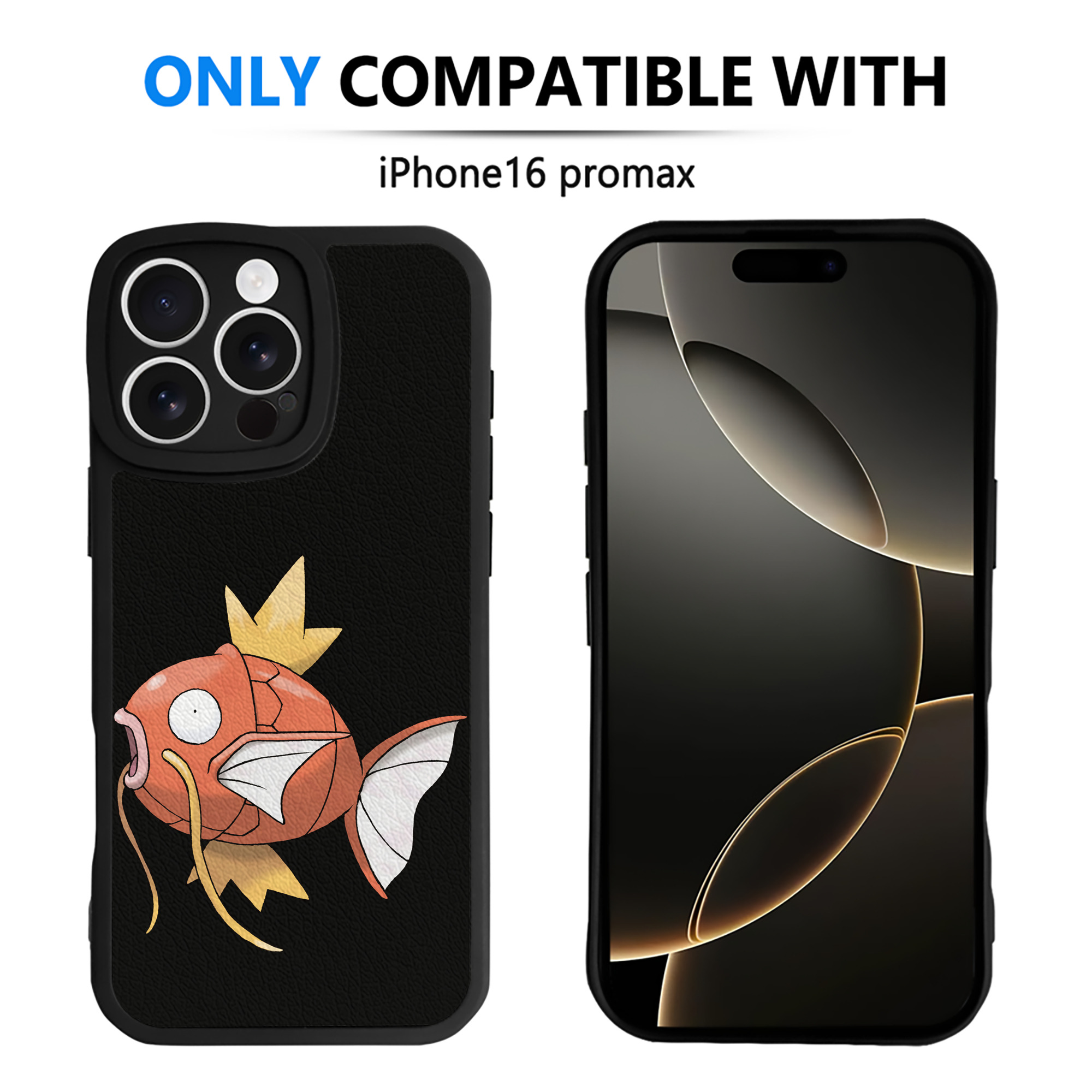 （画像用） ポケットモンスター Pokémon 【iPhone 16シリーズ対応】シリコンスマホケース（レザー調） 材質：シリコン